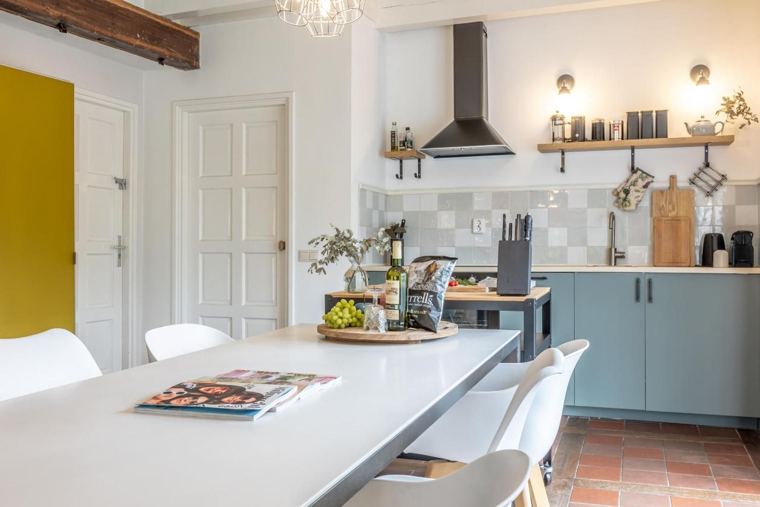 Keuken en eettafel