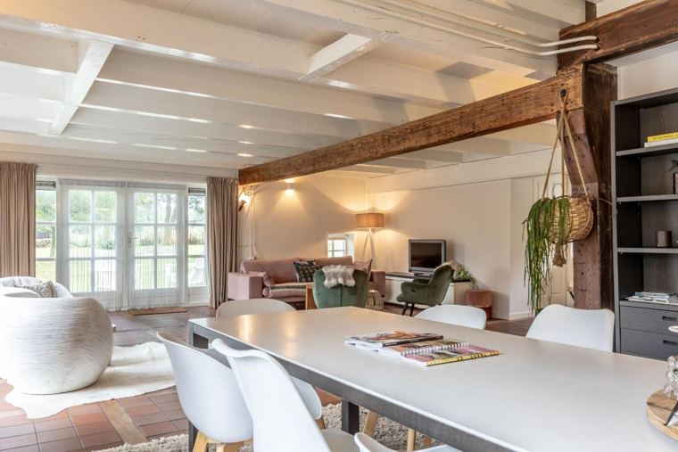 Woonkamer en eettafel